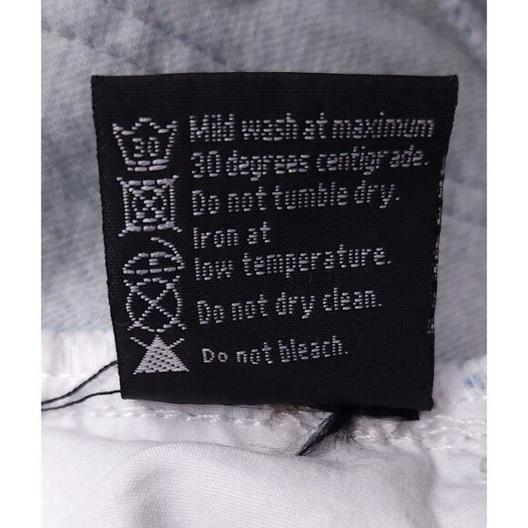 Who Decides War by MRDR BRVDO Unified Embroidered Jeans 30 Mens Blue $675 - Picture 13 of 16